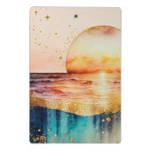 De Waterverf Beach Series Design 3 Mini Klembord (Achterkant)