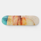 De Waterverf Beach Series Design 3 Persoonlijk Skateboard (Horizontaal)