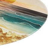 De Waterverf Beach Series Design 3 Snijplank (Hoek)