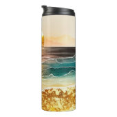 De Waterverf Beach Series Design 3 Thermosbeker (Geroteerd rechts)