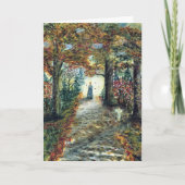 De waterverf die van Symapthy l schilderen Kaart (Voorkant)