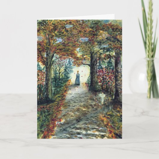 De waterverf die van Symapthy l schilderen Kaart (Voorkant)