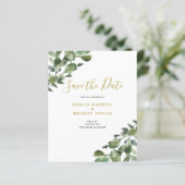 De Waterverf Eucalyptus van de begroting sparen de (Staand voorkant)
