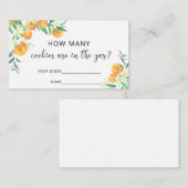 de waterverf heeft er baat bij hoeveel koekjes er  informatiekaartje (Voorkant / Achterkant)