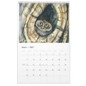De waterverf is de kalender van de schilderijen 20 (Mar 2027)