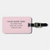 De  Waterverf laat ons Citaat gaan | BAGAGELABEL (Voorkant horizontaal)