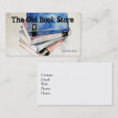 De Waterverf van boeken, Gebruikte Hoesjes van het Visitekaartje (Voorkant / Achterkant)