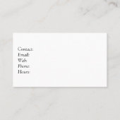 De Waterverf van boeken, Gebruikte Hoesjes van het Visitekaartje (Achterkant)