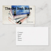 De Waterverf van boeken, Gebruikte Hoesjes van het Visitekaartje (Voorkant / Achterkant)