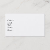 De Waterverf van boeken, Gebruikte Hoesjes van het Visitekaartje (Achterkant)