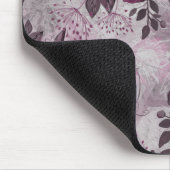 De waterverf van Bourgogne bloemen. Muismat (Hoek)