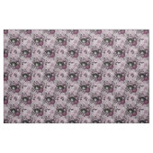 De waterverf van Bourgogne bloemen. Stof (Yard (91,4 cm))