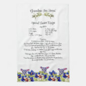 De Waterverf van Cadeaubont van het nut Pasen Pase Theedoek (Verticaal)