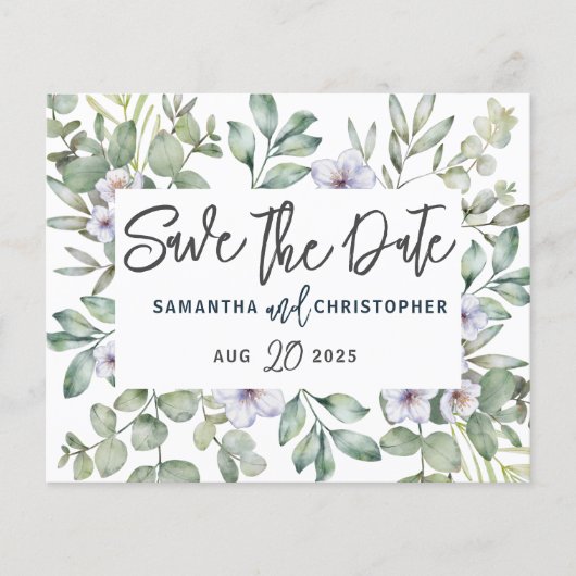 De Waterverf van de begroting Eucalyptus Groen spa (Voorkant)