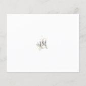 De Waterverf van de begroting Eucalyptus sparen de (Achterkant)