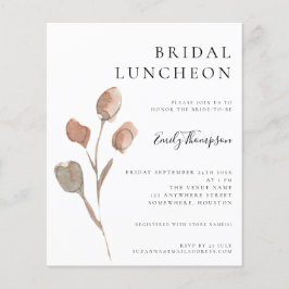 De Waterverf van de begroting laat Bridal Luncheon