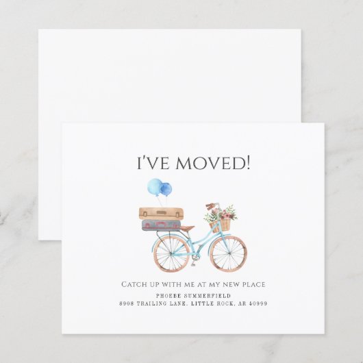 De Waterverf van de begroting Nieuwe Adres Bewegen (Voorkant / Achterkant)