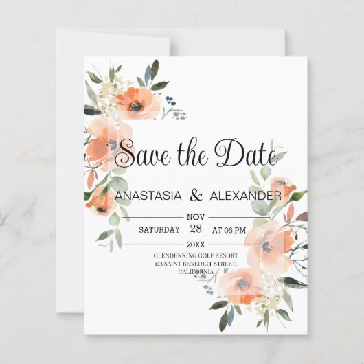 De Waterverf van de begroting sparen de Datum. Sav (Voorkant)