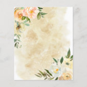 De Waterverf van de begroting sparen de Datum. Sav Flyer (Achterkant)