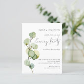 De Waterverf van de begroting verlaat de bruiloft (Staand voorkant)