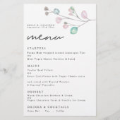 De Waterverf van de begroting verlaat het Menu van (Voorkant)