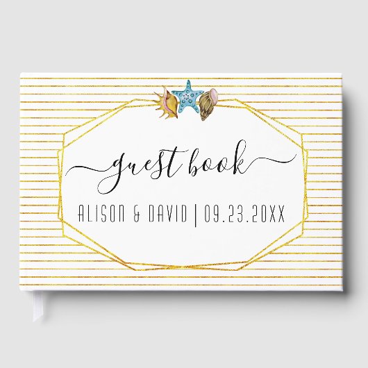 De waterverf van de calligrafie van het manuscript gastenboek (Voorkant)