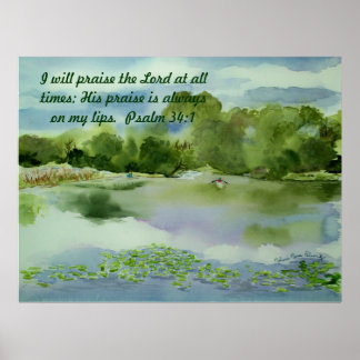 De waterverf van de Comin van het storm, ik zal he Poster