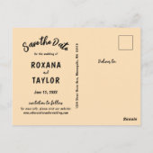 De Waterverf van de herfst vertrekt Weddenschap sp Briefkaart (Achterkant)