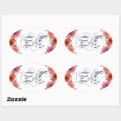 De Waterverf van de marine ontspant de Stickers va (Vel)