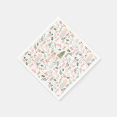 De waterverf van de Nutcracker-vakantie Napkins Servet (Hoek)