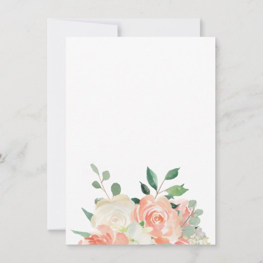 De Waterverf van de perziksverbinding bewaart de D Kaart (Achterkant)