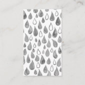 De Waterverf van de Reparatie van de Reparatie van Visitekaartje (Achterkant)