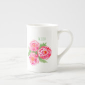 De Waterverf van de Roos van de Naam van de douane Porselein Kop (Rechts)