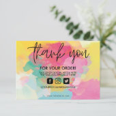 De Waterverf van de Schilder Dank u het Tussenvoeg (Staand voorkant)