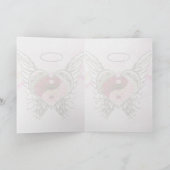 De Waterverf van de Vleugels van de Engel van het Kaart (Binnen)