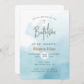 De Waterverf van de wolken Kaart (Voorkant / Achterkant)