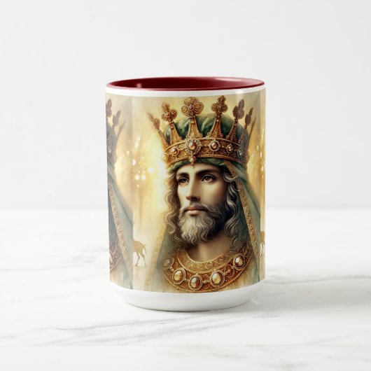 De Waterverf van een wijze koning Mok (Midden)