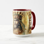 De Waterverf van een wijze koning Mok (Voorkant rechts)