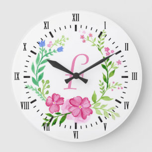 De Waterverf van Girly bloeit Kroon & Grote Klok