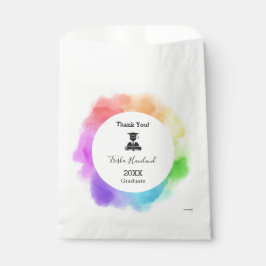 De Waterverf van het Afstuderen van de Bag van de  Bedankzakje