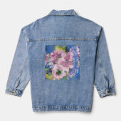 De Waterverf van het Blauwbijl van het laboratoriu Denim Jacket (Achterkant)