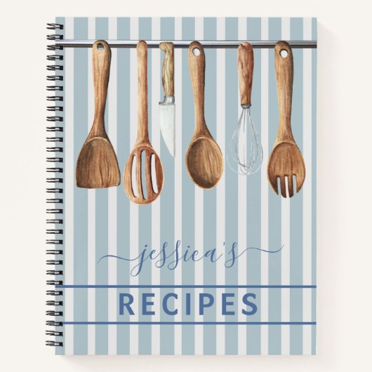 De Waterverf van het Cookbook ontvang hulpmiddelen Notitieboek (Voorkant)