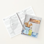 De Waterverf van het Cookbook ontvang hulpmiddelen Notitieboek (Binnen)