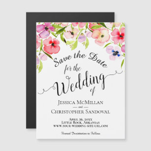 De Waterverf van het Lente Berichten Wedden sparen