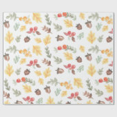 De Waterverf van het Patroon van het fallonfakkelp Cadeaupapier (Vlak)