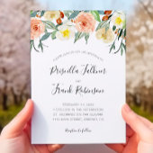 De Waterverf van het perzikje drijft allen in één  Kaart