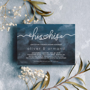 De Waterverf van het Storm van de regen Zijne & de Kaart