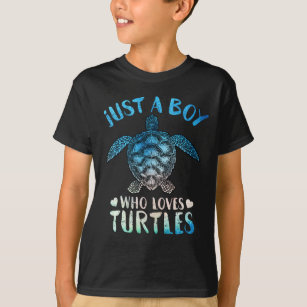De Waterverf van het Zee is maar een jongen die va T-shirt