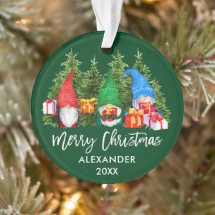 De Waterverf van Kerstmis van het Manuscript van B Ornament