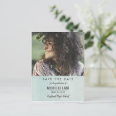 De Waterverf van Mint Afstuderen sparen de Foto va Briefkaart (Staand voorkant)